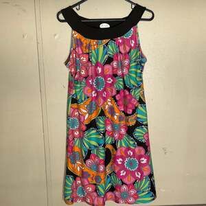 Spunk Wear Floral Flower Active Beach Dress size Large